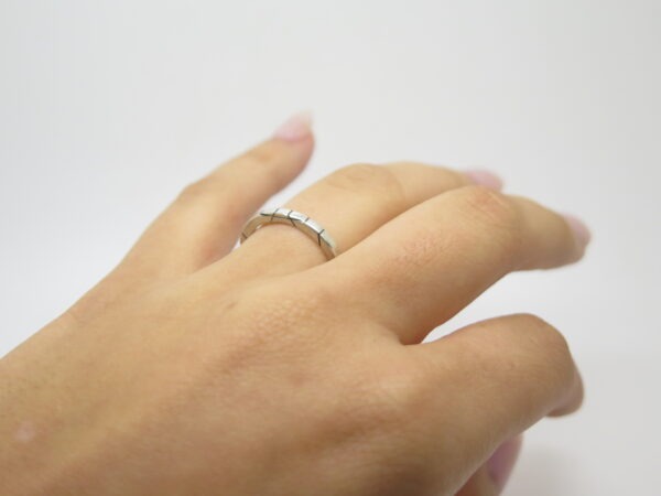 <b>Alliance fil carré 2.5 mm </b><br><i>Argent</i> – Image 3