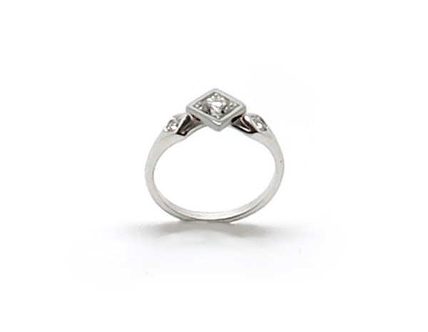 Bague Solitaire Or Jaune 18 Carats Avec Diamant 0,70 Carats Certifié GIA - Taille 50