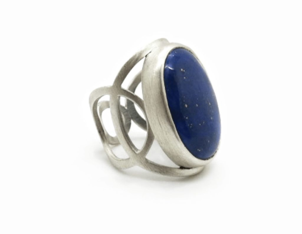 Argent et lapis-lazuli