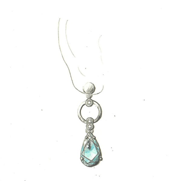 boucles d'oreilles personnalisées sur mesure