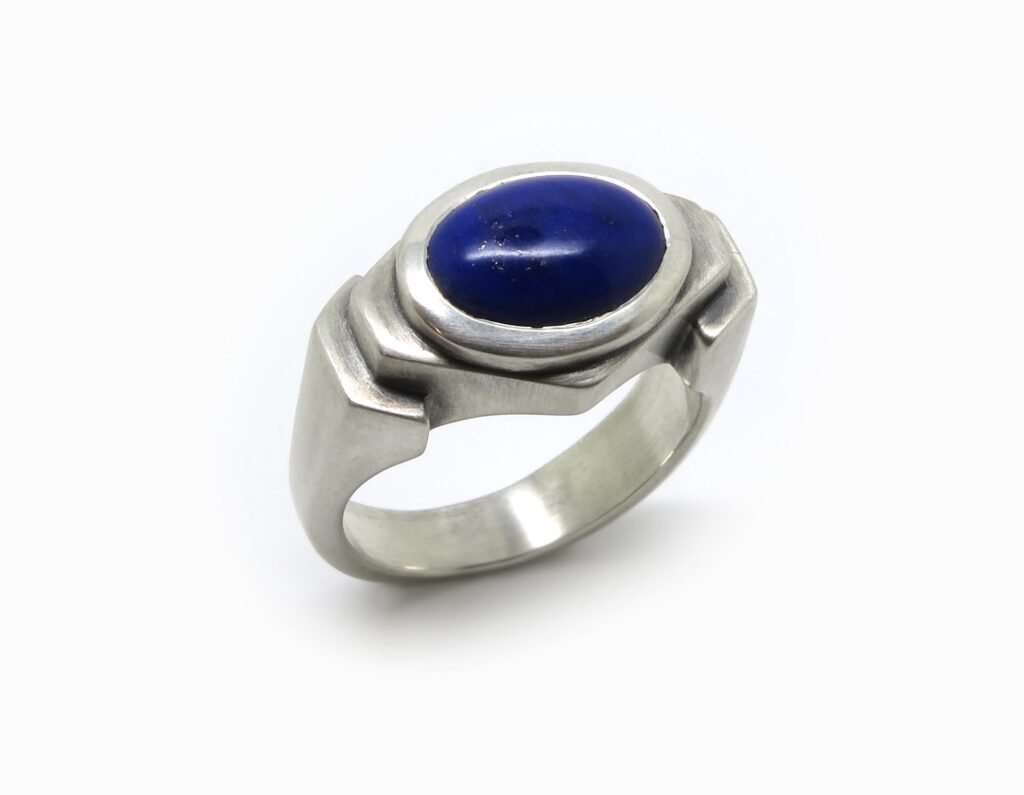 bague de créateur argent