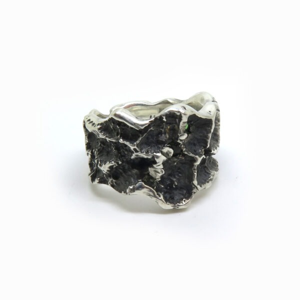 Bague sur mesure en argent massif