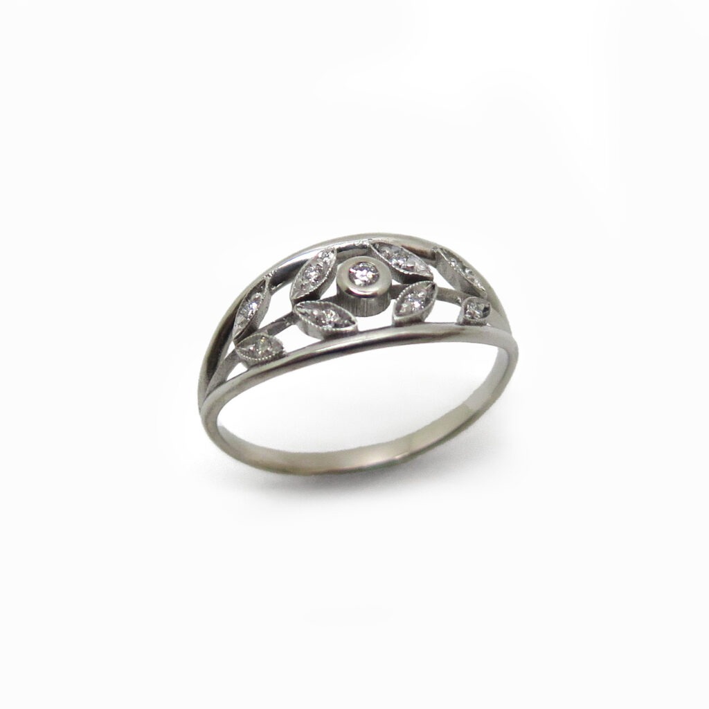 bague végétale sur mesure