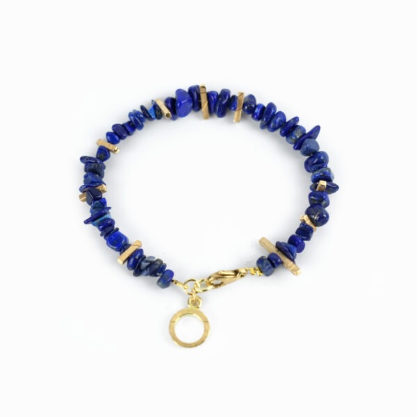 <b>Bracelet sur mesure </b><br><i>Lapis lazuli </i> – Image 3