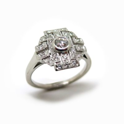 Bague de fiançailles originale