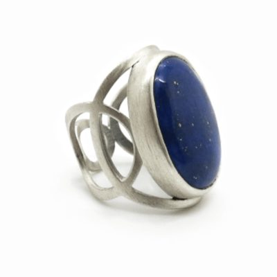 Argent et lapis-lazuli