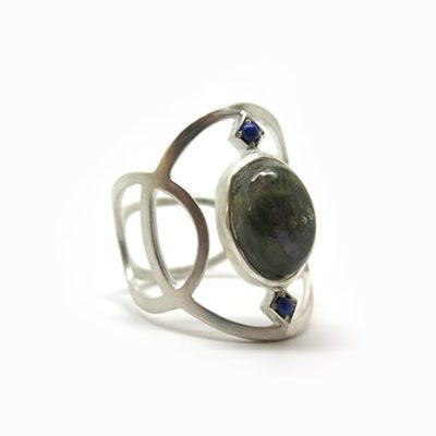 Cabochon de labradorite