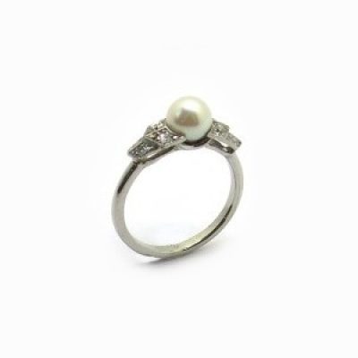 bague sur mesure perle d'akoya