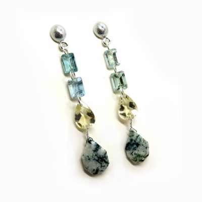 creation boucles d'oreilles argent