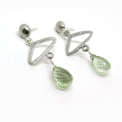 Boucles d'oreilles claires