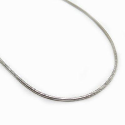 Chaîne serpent - Or blanc 18 carat