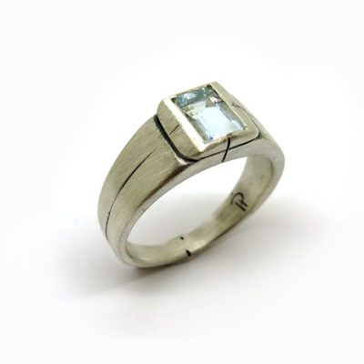chevaliere-pour-homme-argent-aigue-marine