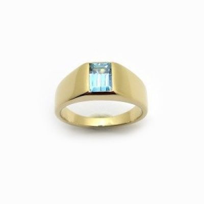 chevalière rectangle sur mesure