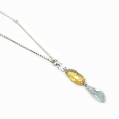 Collier de créateur en argent