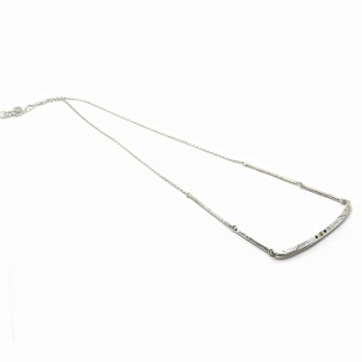 Collier fin brut et raffiné