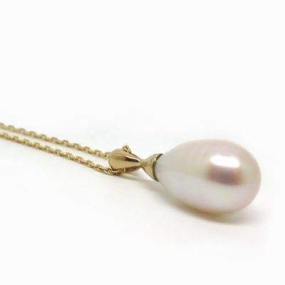 pendentif perle goutte sur mesure