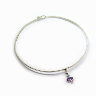 Collier de chien en argent