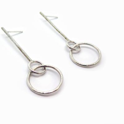 Boucles d oreilles en argent fabriquees a paris