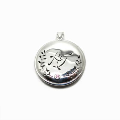 pendentif initiales sur mesure