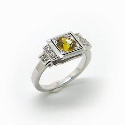 Saphir jaune