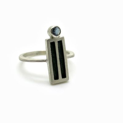 Bague géométrique