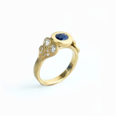 Bague sur mesure en or jaune