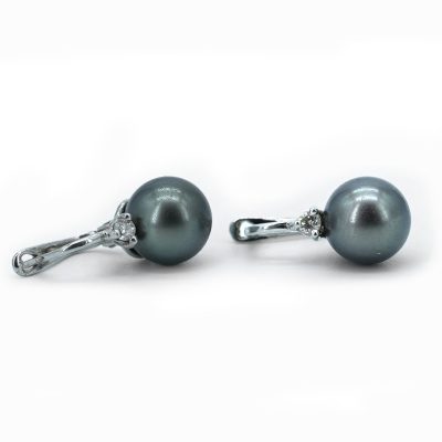 boicles d'oreilles perle tahiti