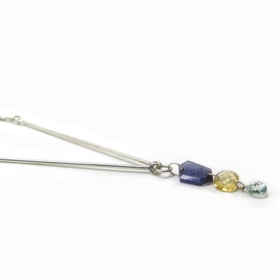 collier argent artisanal